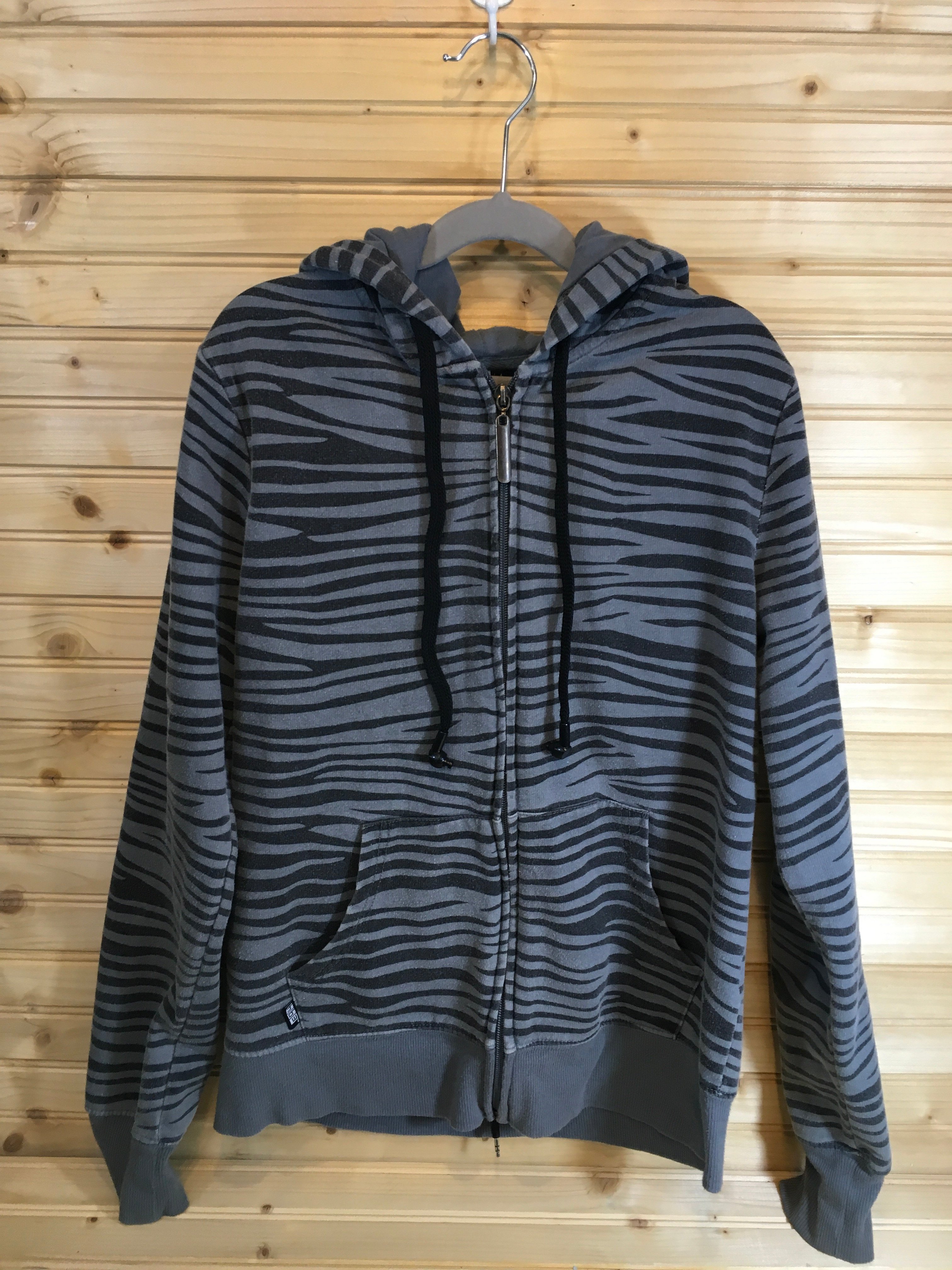 Detail Zebra Hoodie With Ears Nomer 50