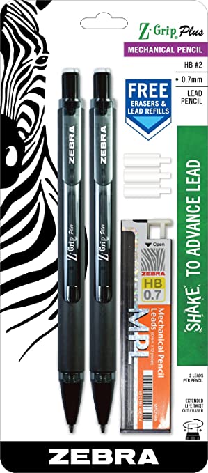 Detail Zebra Mechanical Pencil Eraser Nomer 12