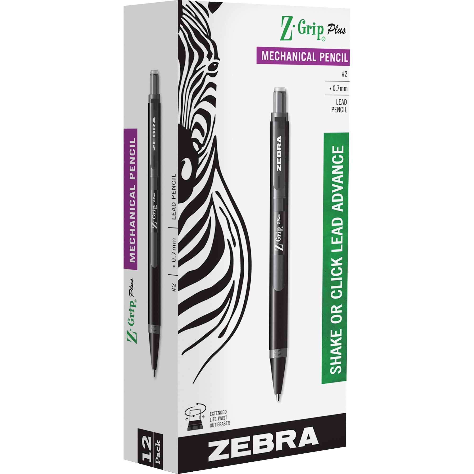 Detail Zebra Mechanical Pencil Eraser Nomer 30