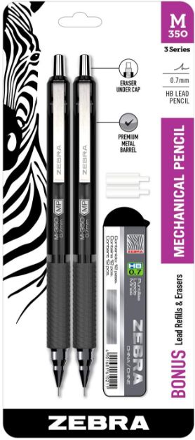 Detail Zebra Mechanical Pencil Eraser Nomer 48