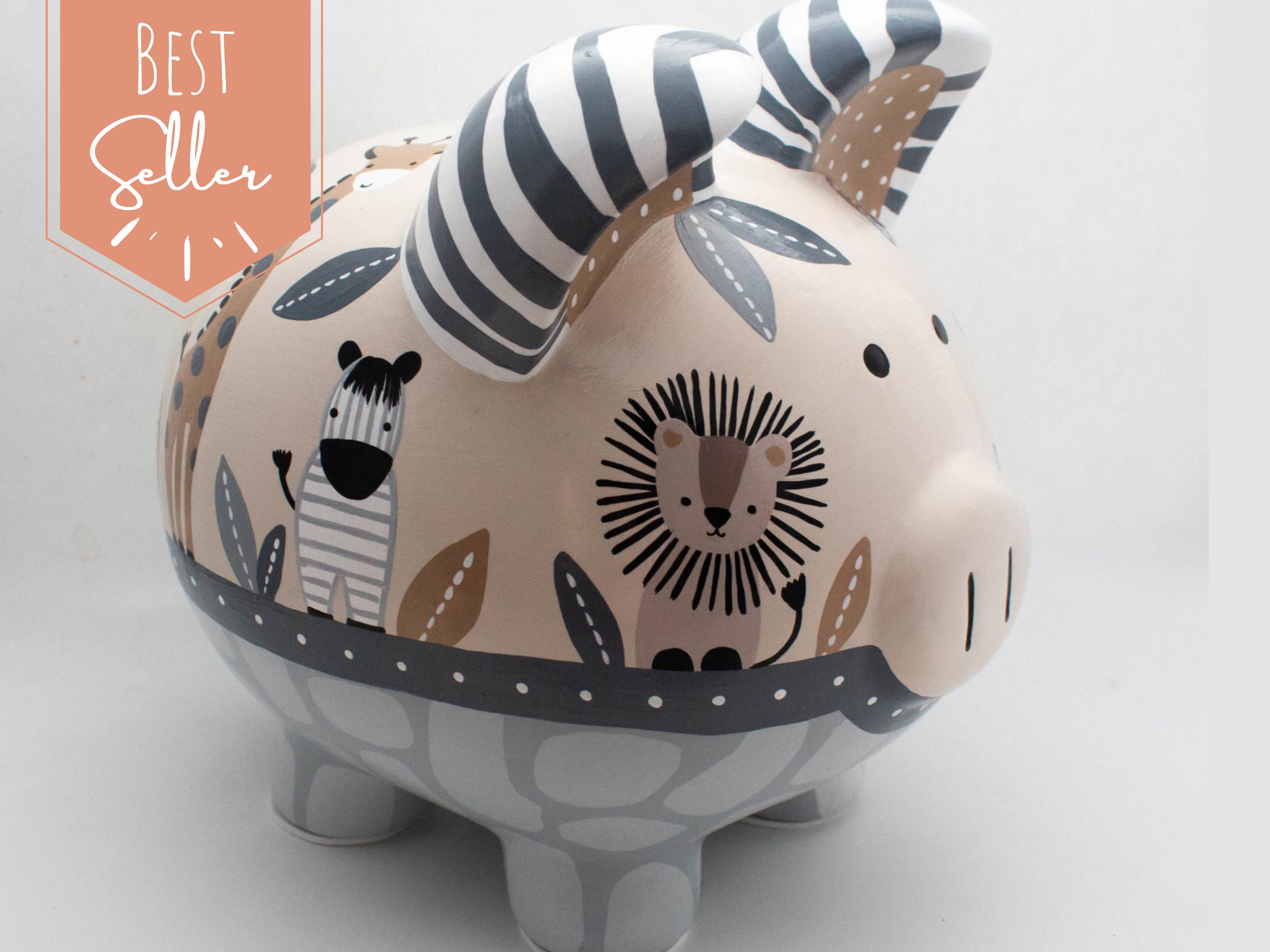 Detail Zebra Piggy Bank Nomer 12