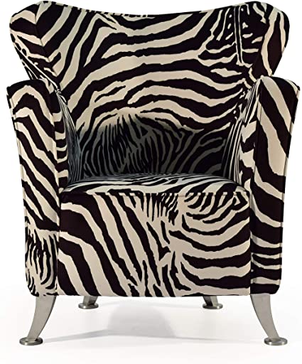 Detail Zebra Print Armchair Nomer 22