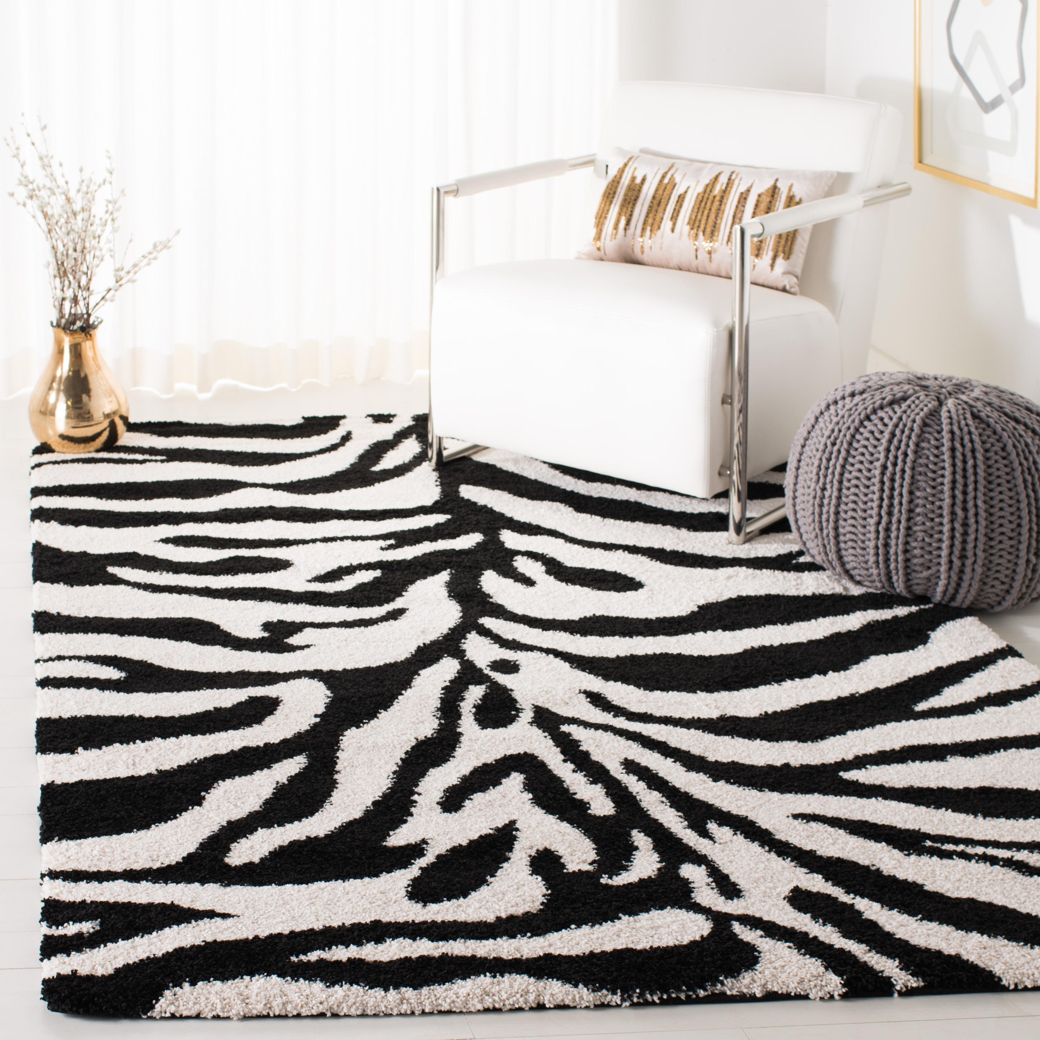 Detail Zebra Print Rug Amazon Nomer 15