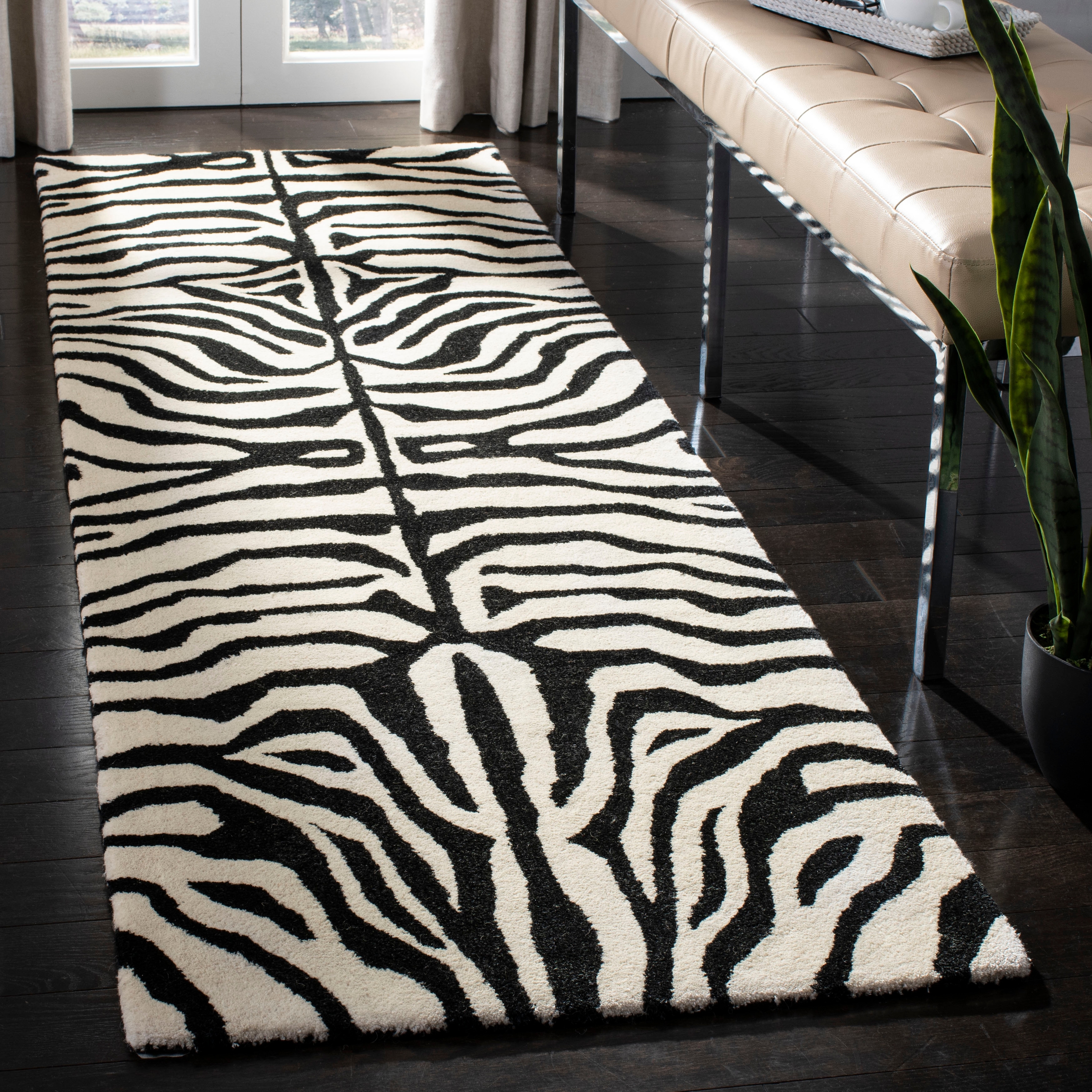 Detail Zebra Print Rug Amazon Nomer 22