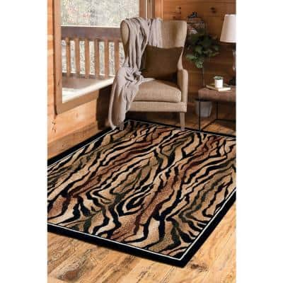 Detail Zebra Print Rug Amazon Nomer 55