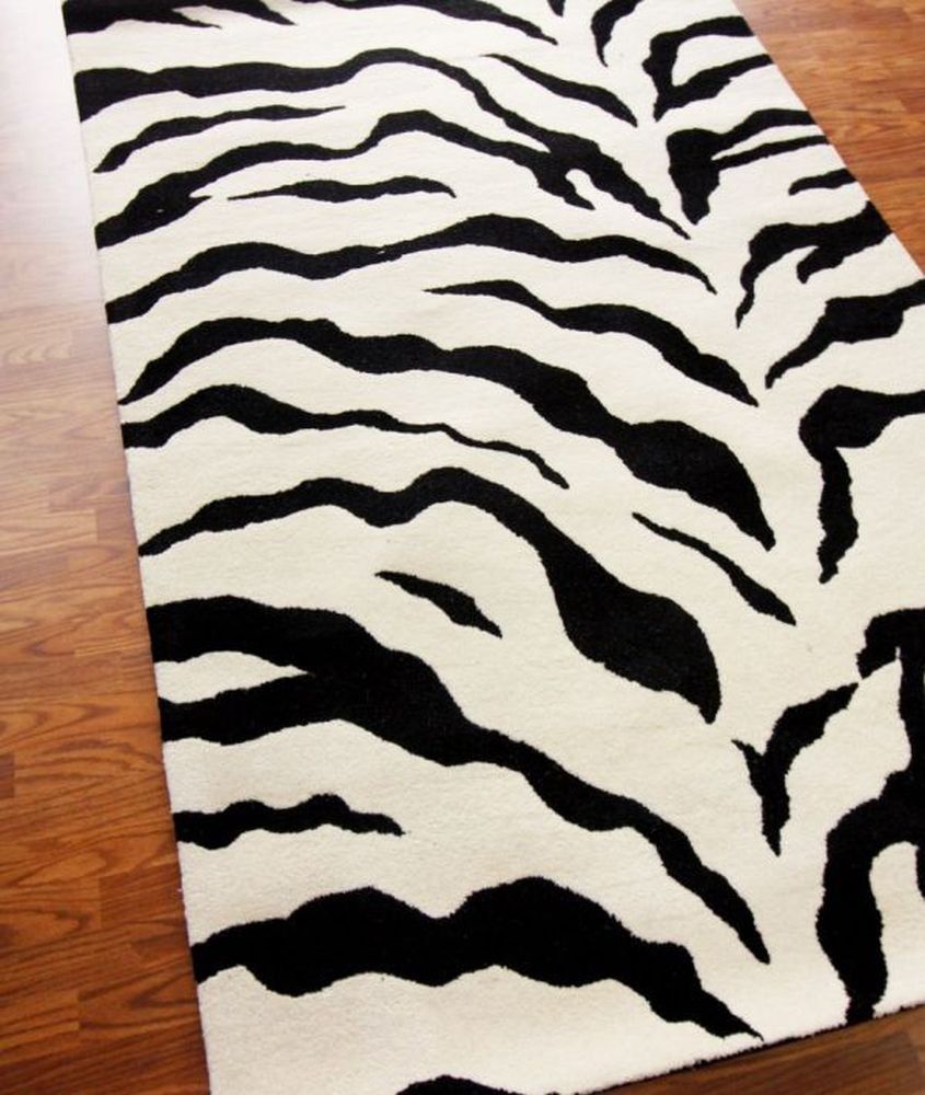 Detail Zebra Print Rug Amazon Nomer 9