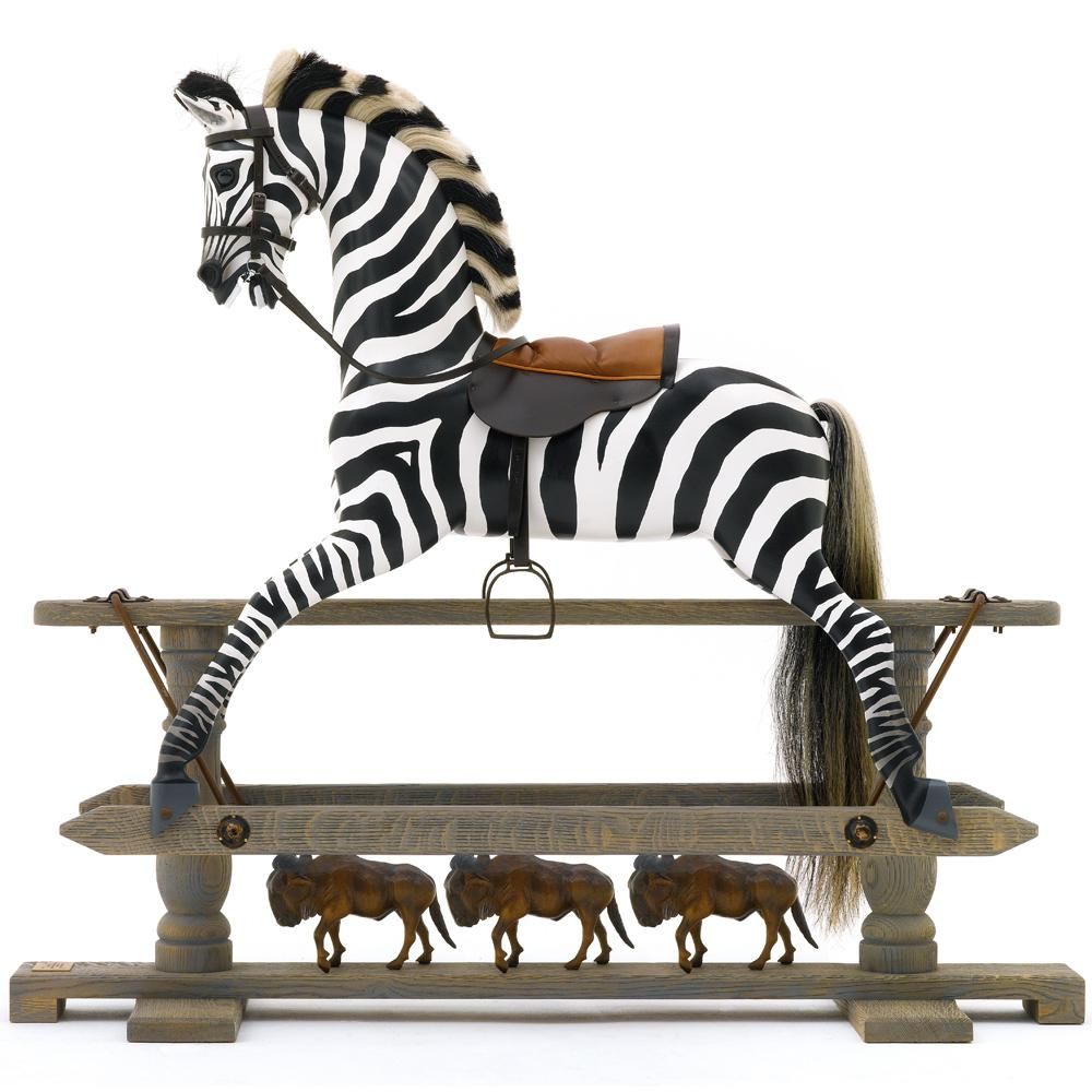 Detail Zebra Rocking Horse Nomer 21