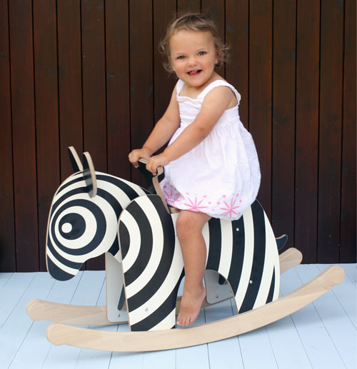 Detail Zebra Rocking Horse Nomer 34