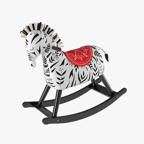 Detail Zebra Rocking Horse Nomer 10