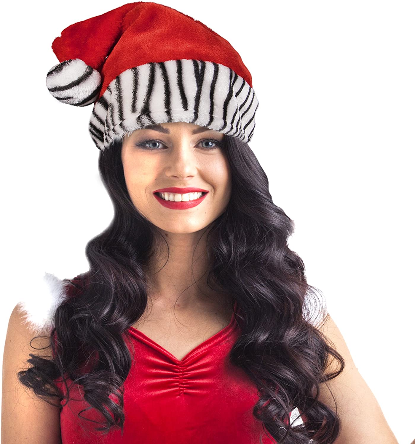 Detail Zebra Santa Hat Nomer 44