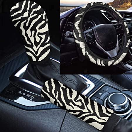 Detail Zebra Steering Wheel Cover Nomer 18