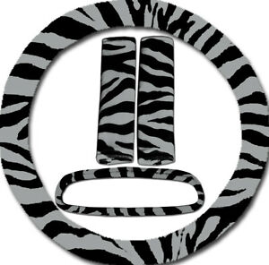 Detail Zebra Steering Wheel Cover Nomer 35