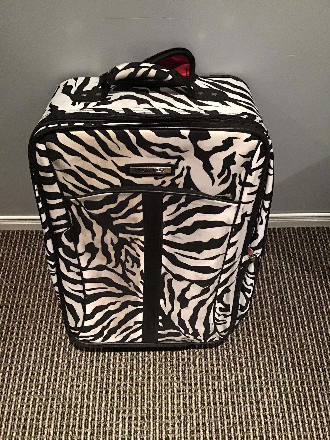 Detail Zebra Suitcase Nomer 43