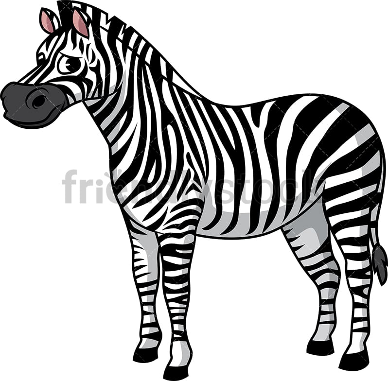 Detail Zebra Vector Png Nomer 40