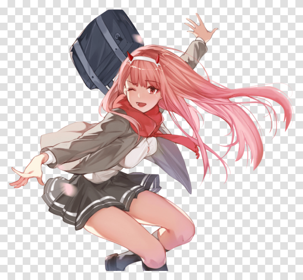 Detail Zero Two Render Nomer 24