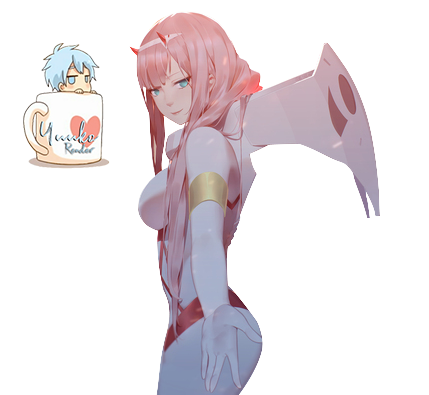 Detail Zero Two Render Nomer 27