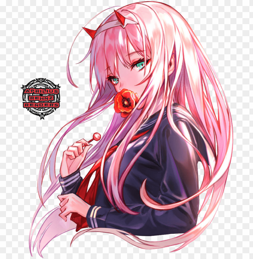 Detail Zero Two Render Nomer 8