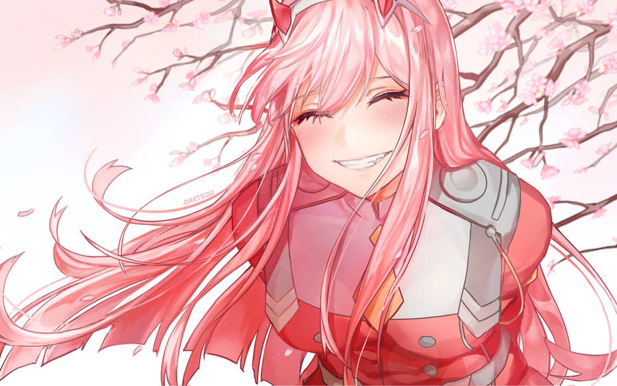 Detail Zero Two Wallpaper Nomer 33