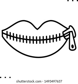 Detail Zipper Mouth Png Nomer 32