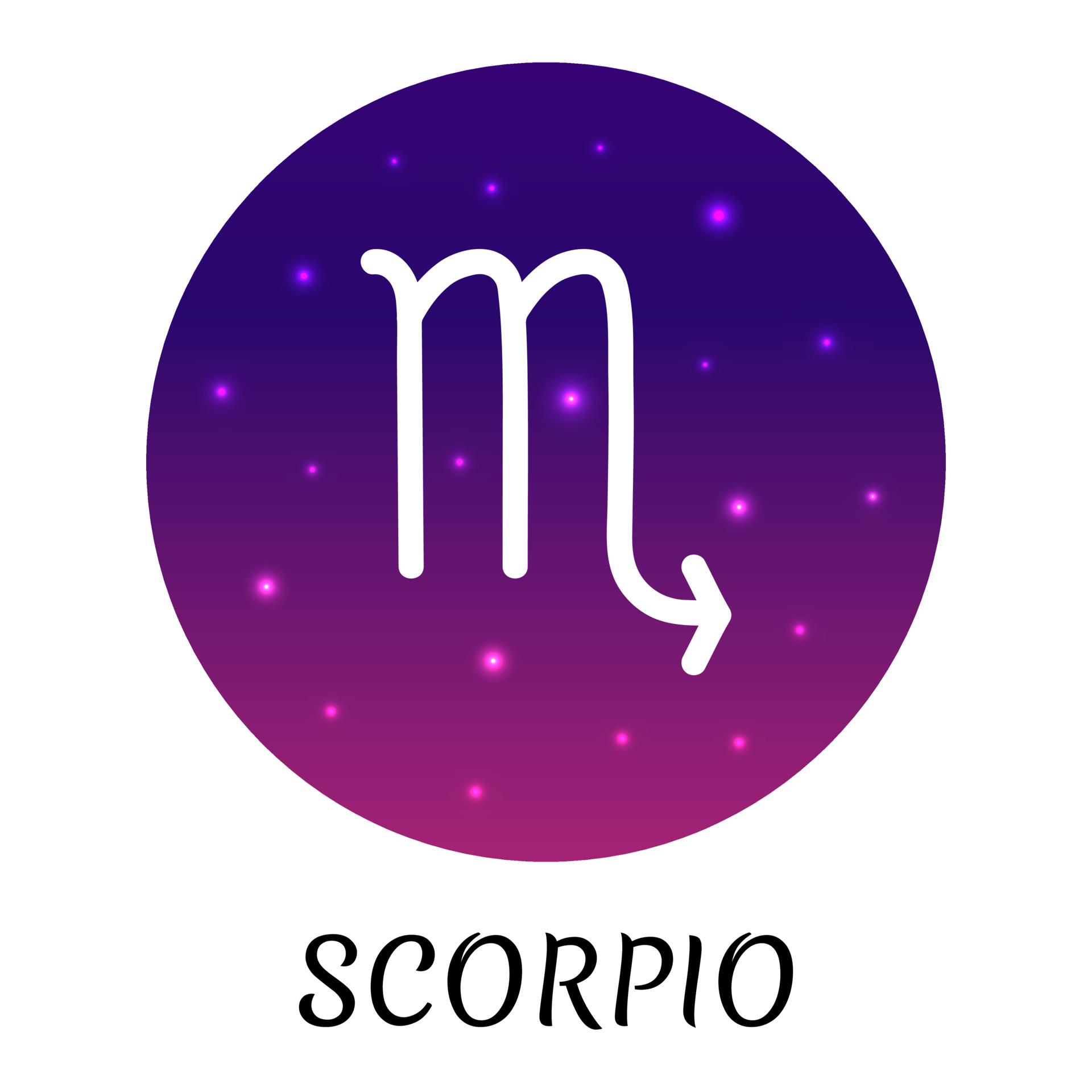 Detail Zodiac Sign Scorpio Logo Nomer 38