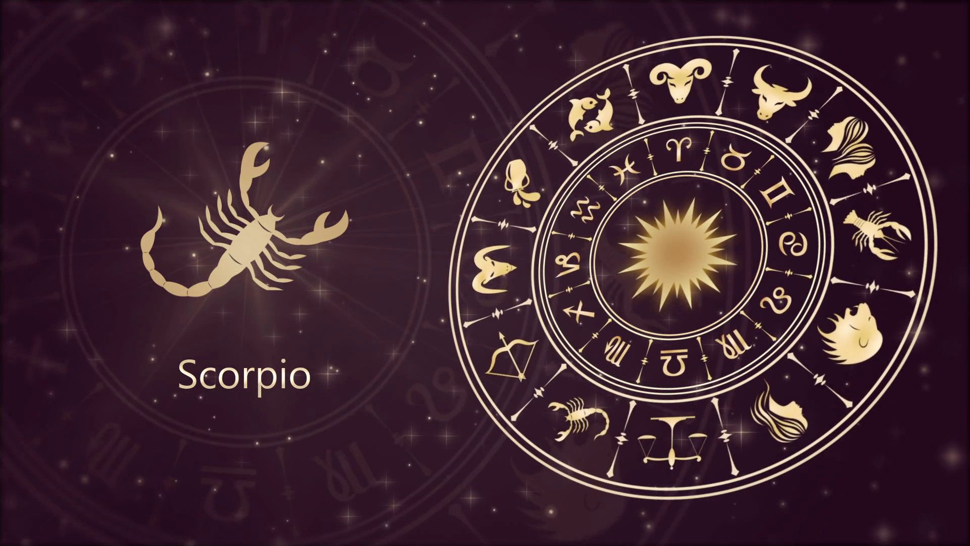 Detail Zodiac Sign Scorpio Wallpaper Nomer 27