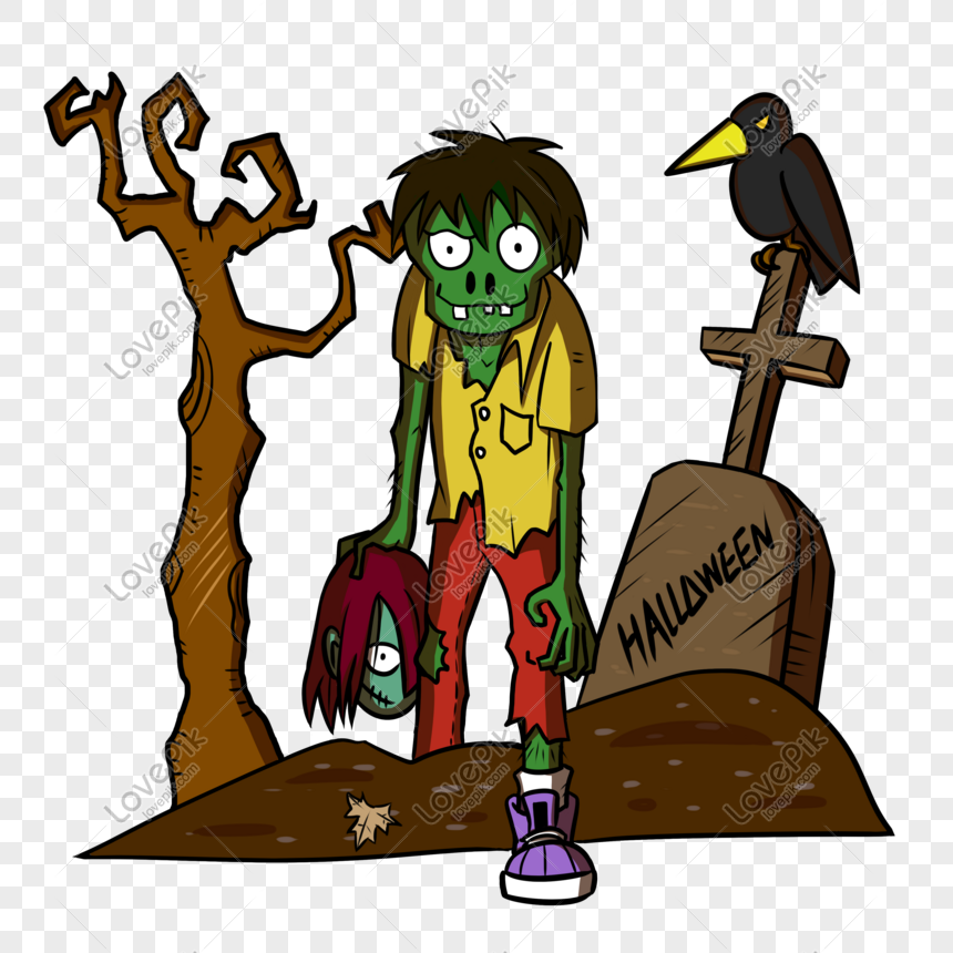 Detail Zombie Cartoon Png Nomer 49