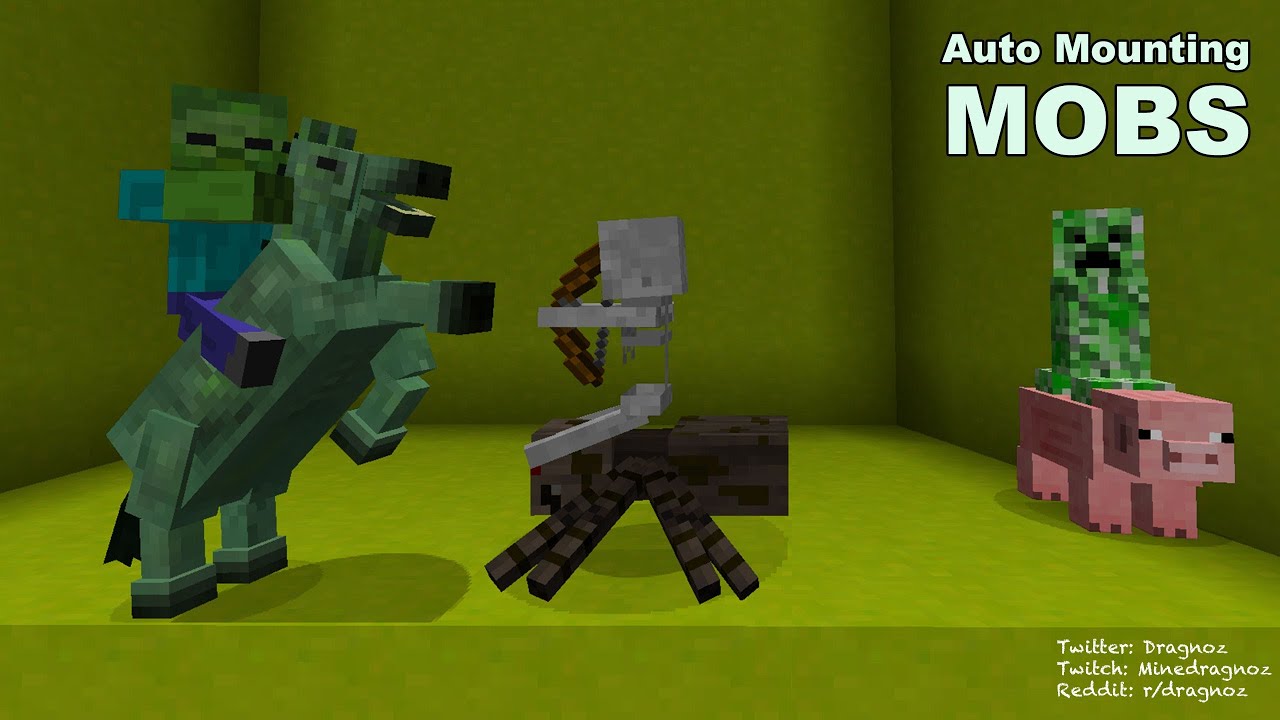 Detail Zombie Jockey Minecraft Nomer 3