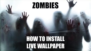 Detail Zombie Live Wallpaper Nomer 32