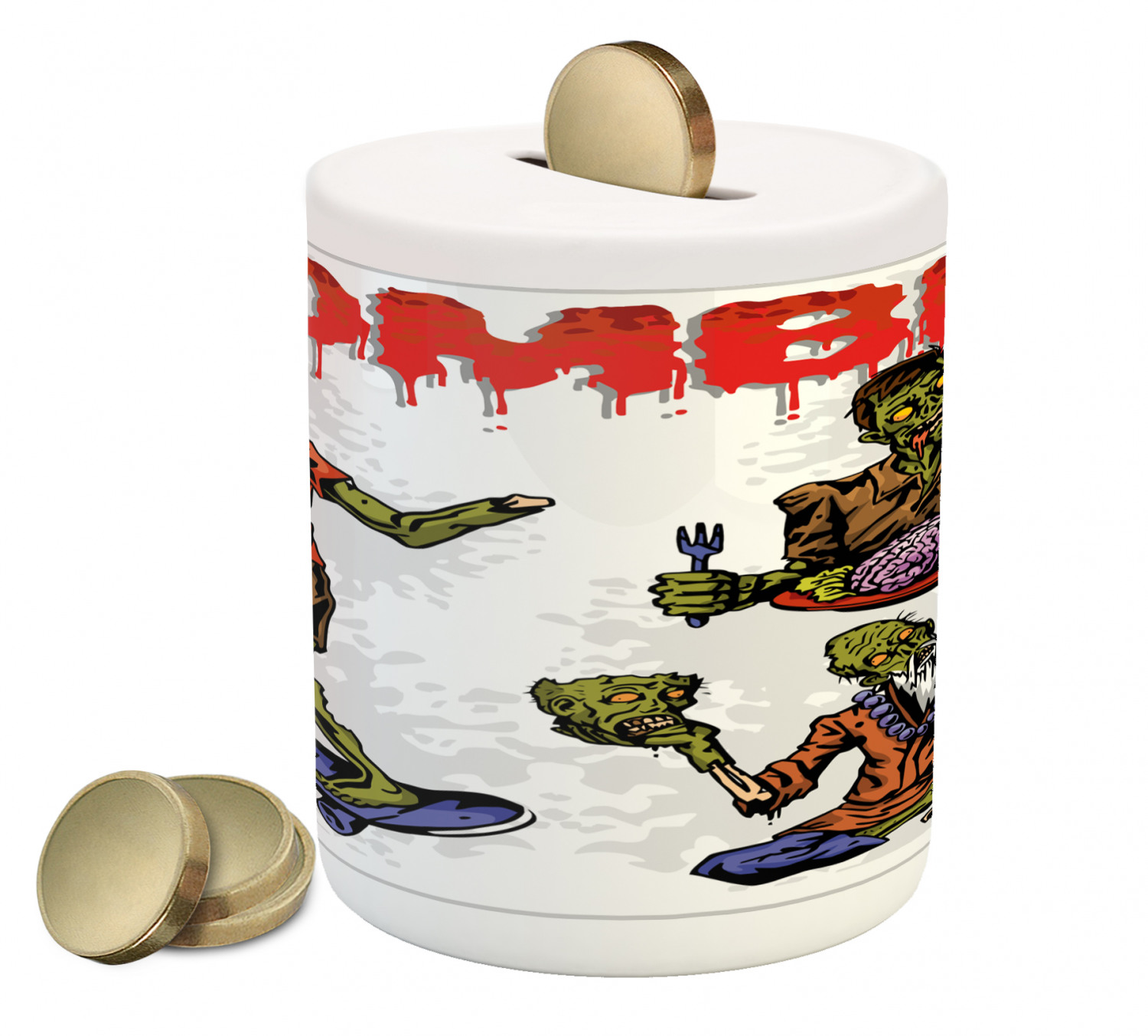 Detail Zombie Piggy Bank Nomer 15