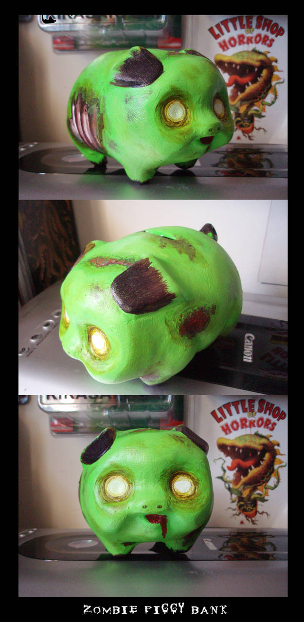 Detail Zombie Piggy Bank Nomer 23