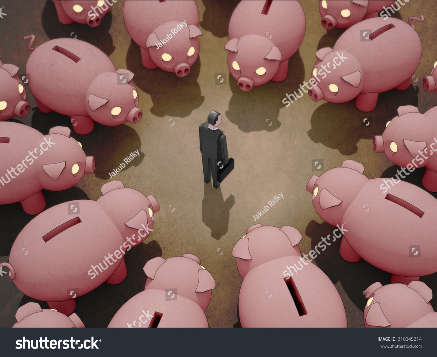 Detail Zombie Piggy Bank Nomer 25