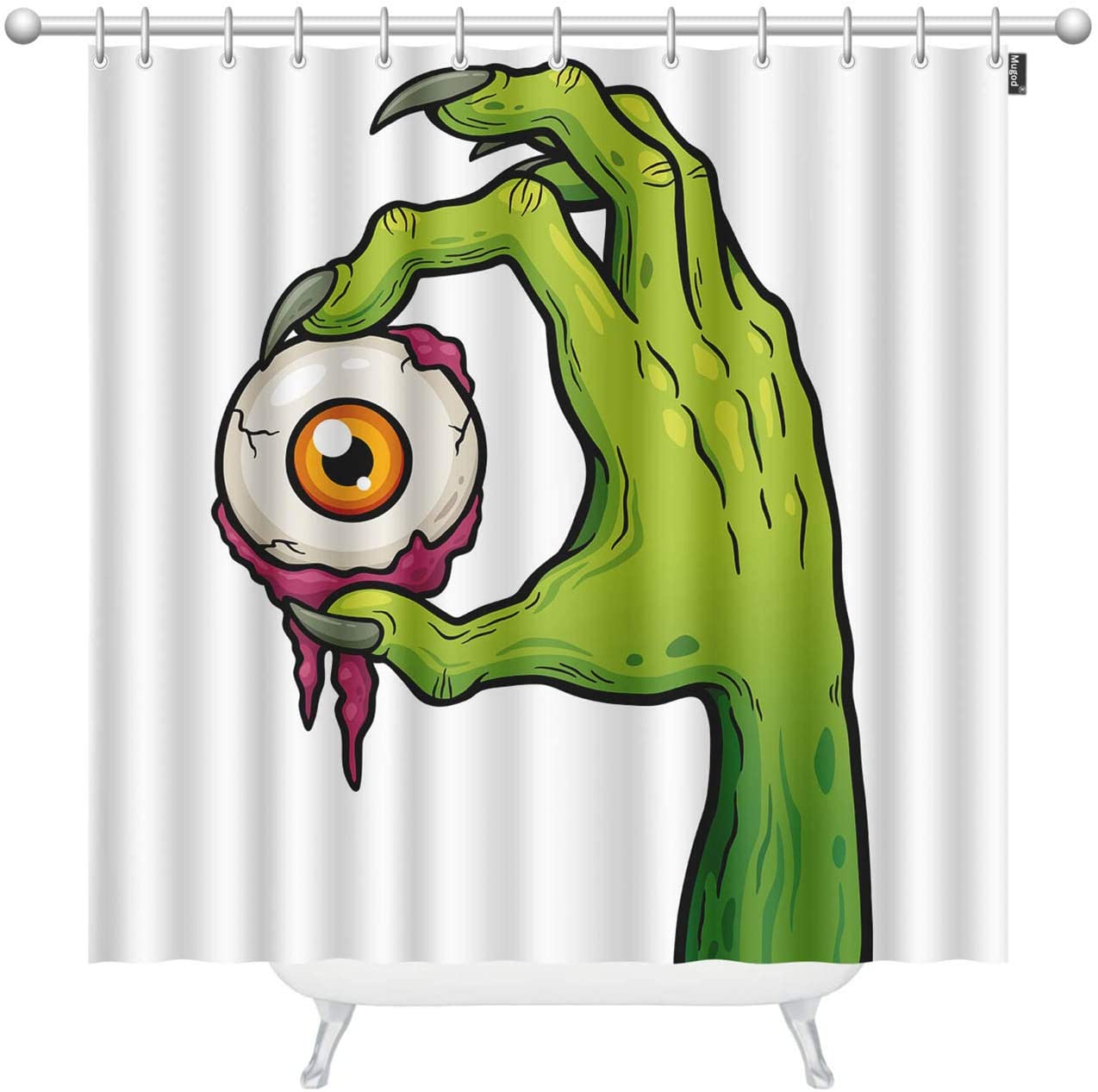 Detail Zombie Shower Curtains Nomer 22