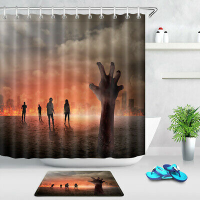 Detail Zombie Shower Curtains Nomer 27