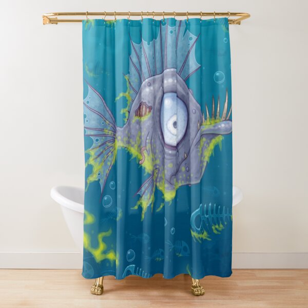 Detail Zombie Shower Curtains Nomer 30