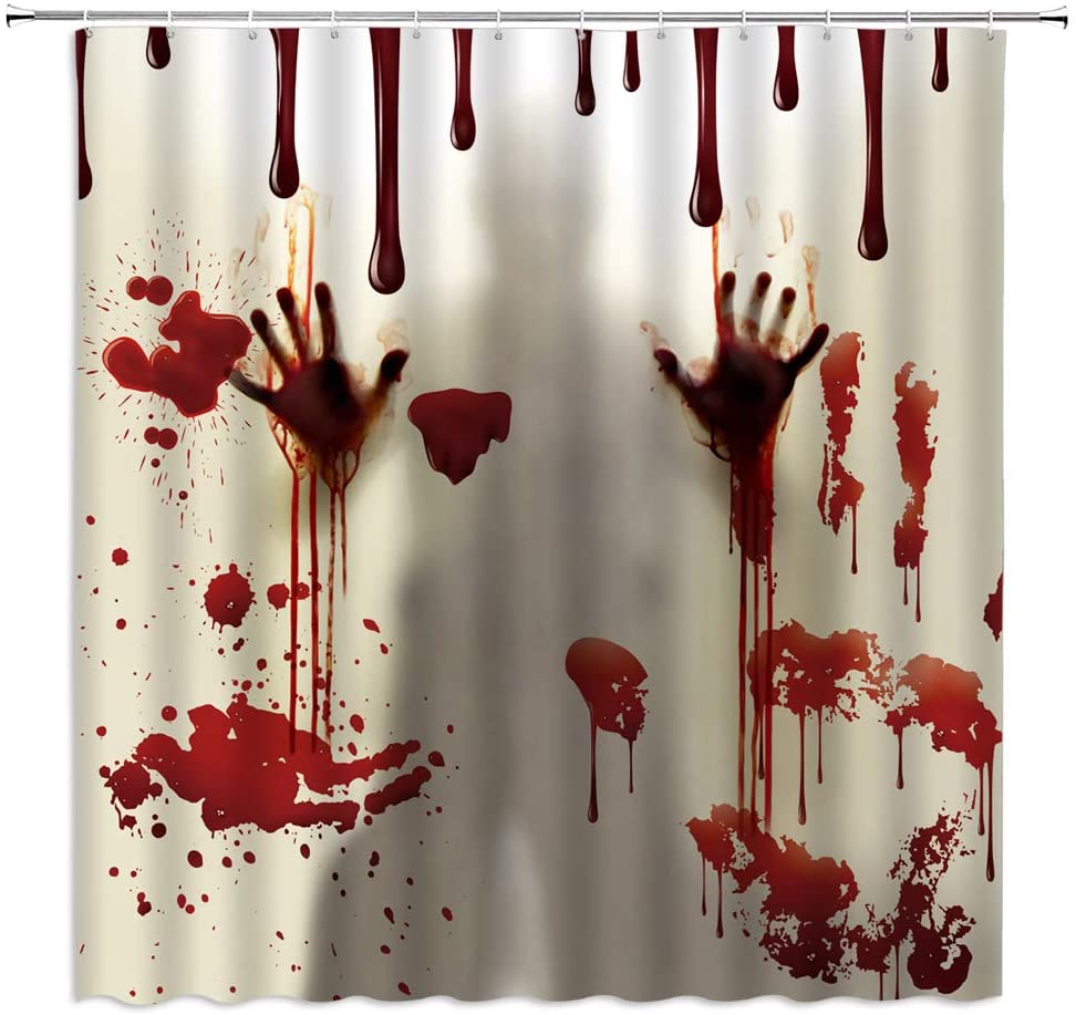 Detail Zombie Shower Curtains Nomer 5