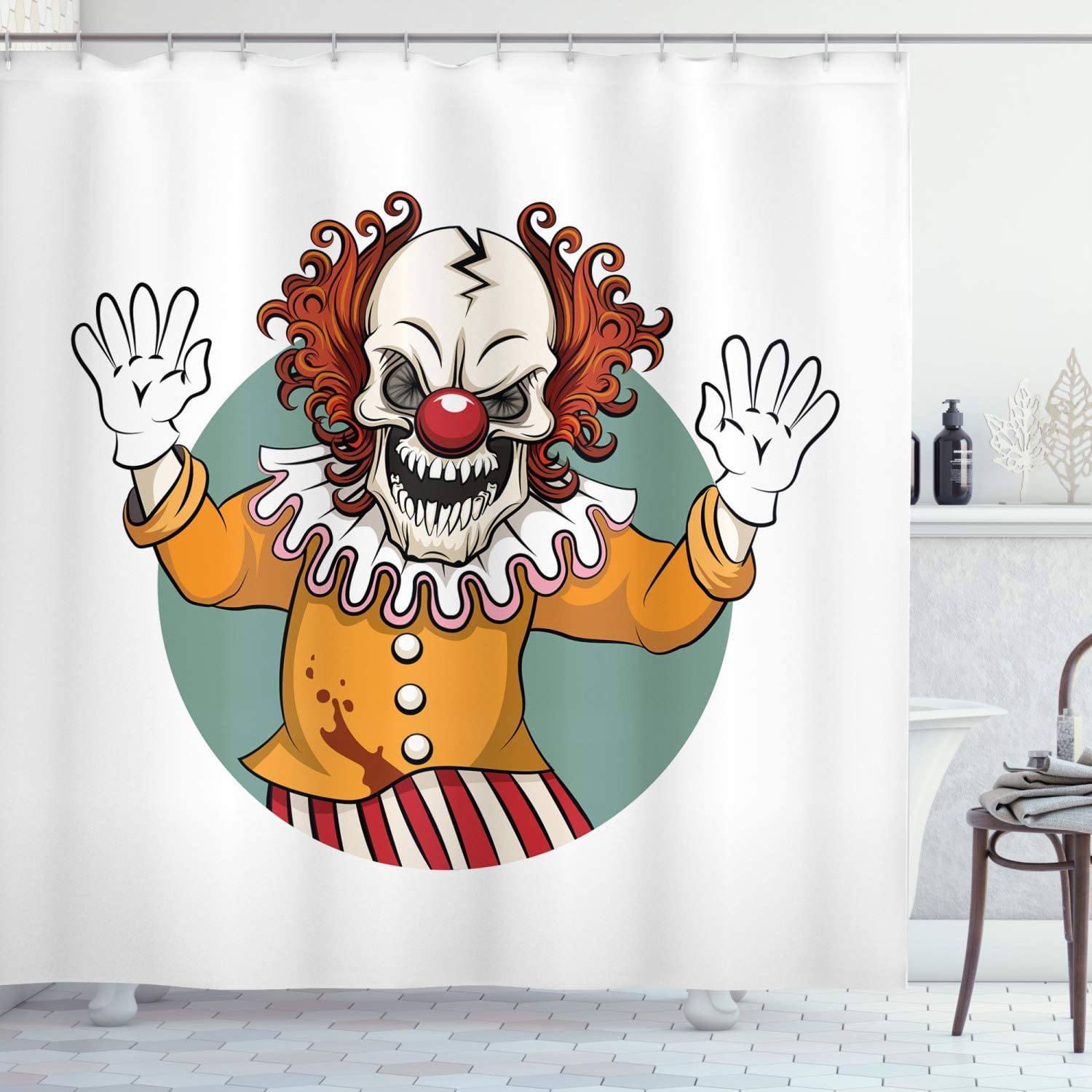 Detail Zombie Shower Curtains Nomer 44
