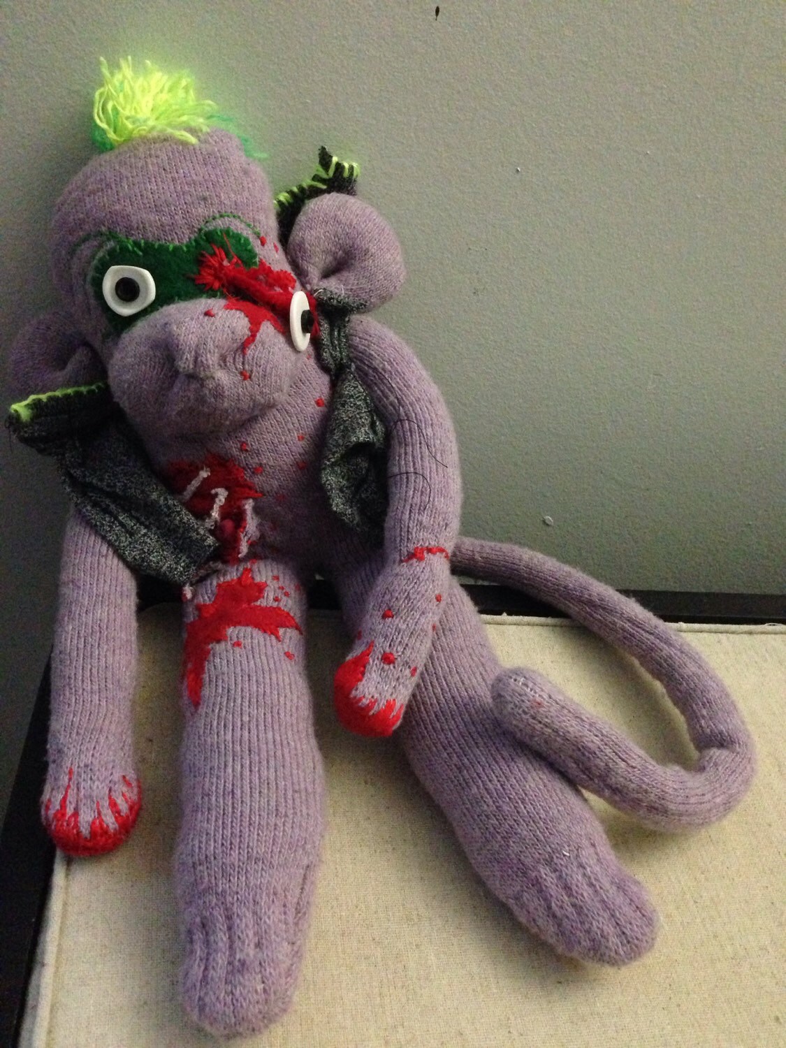 Detail Zombie Sock Monkey Nomer 12