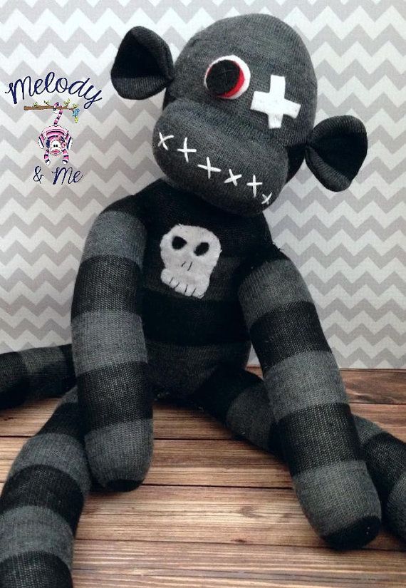 Detail Zombie Sock Monkey Nomer 17