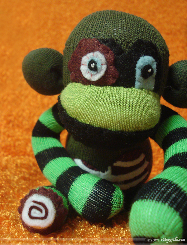 Detail Zombie Sock Monkey Nomer 20