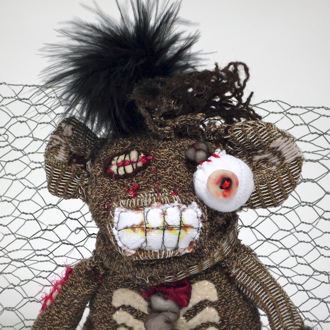 Detail Zombie Sock Monkey Nomer 23