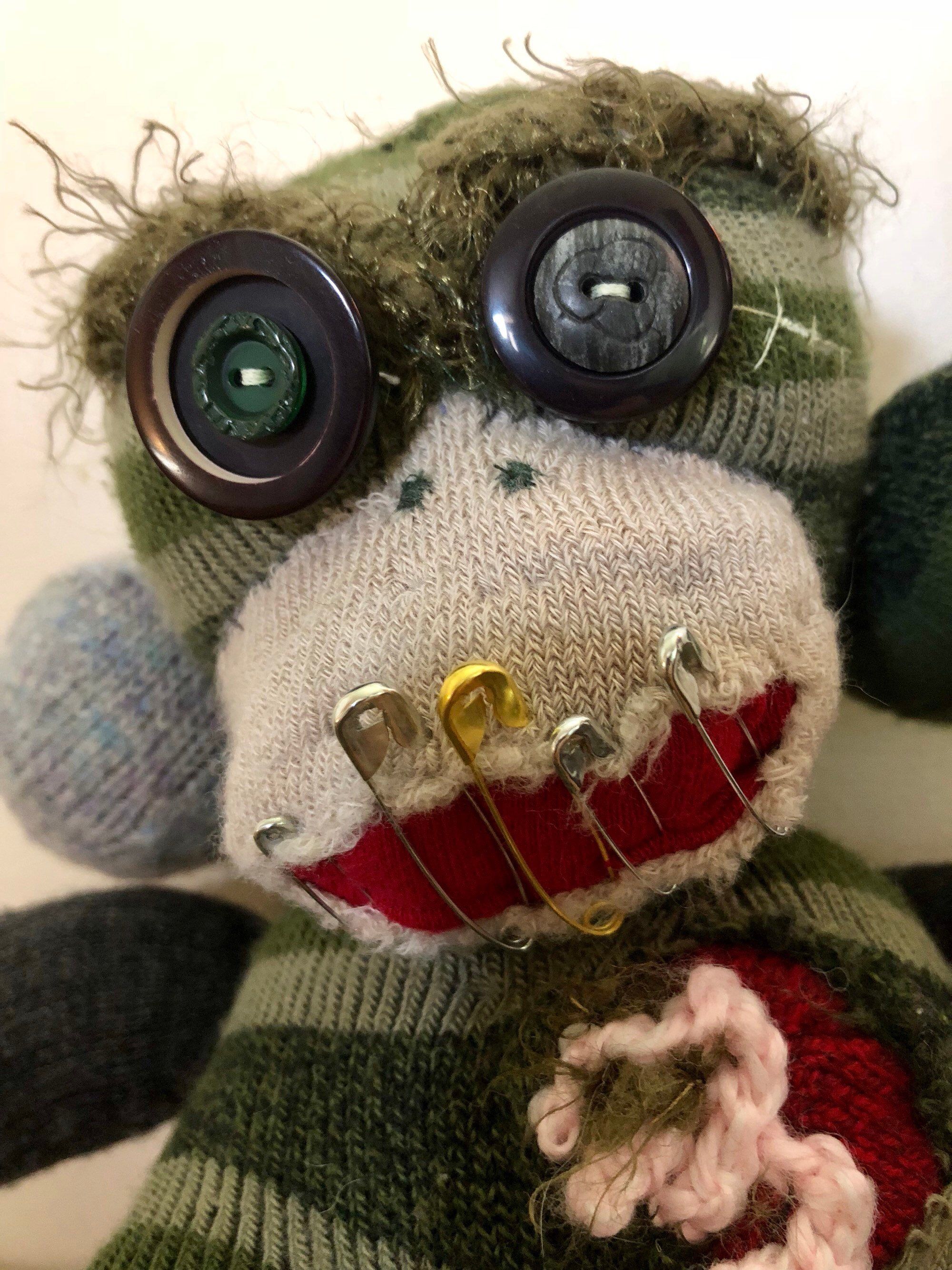 Detail Zombie Sock Monkey Nomer 27