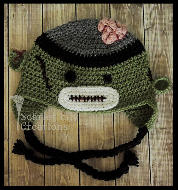 Detail Zombie Sock Monkey Nomer 35