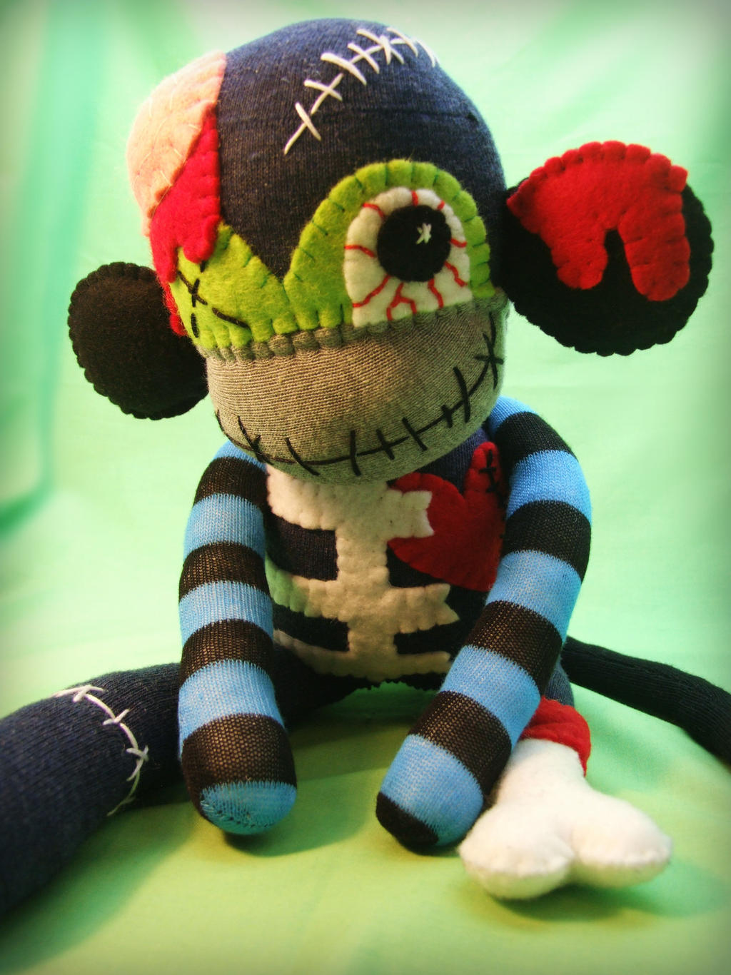 Detail Zombie Sock Monkey Nomer 36