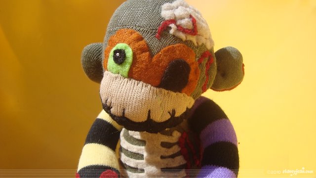 Detail Zombie Sock Monkey Nomer 37
