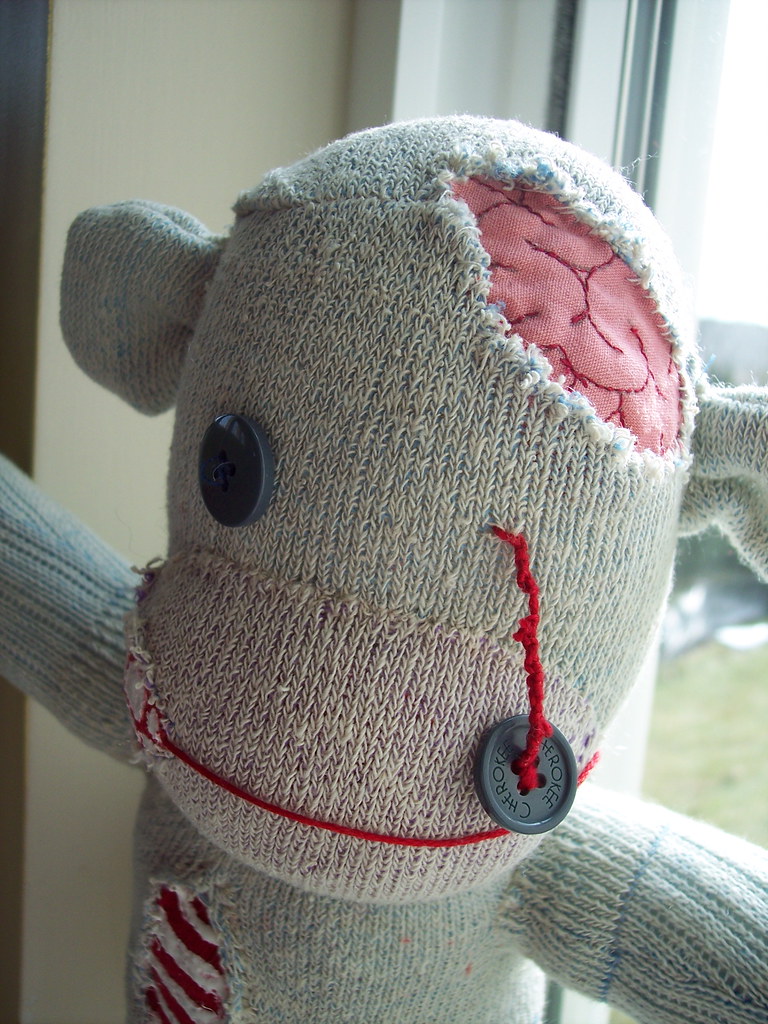 Detail Zombie Sock Monkey Nomer 39