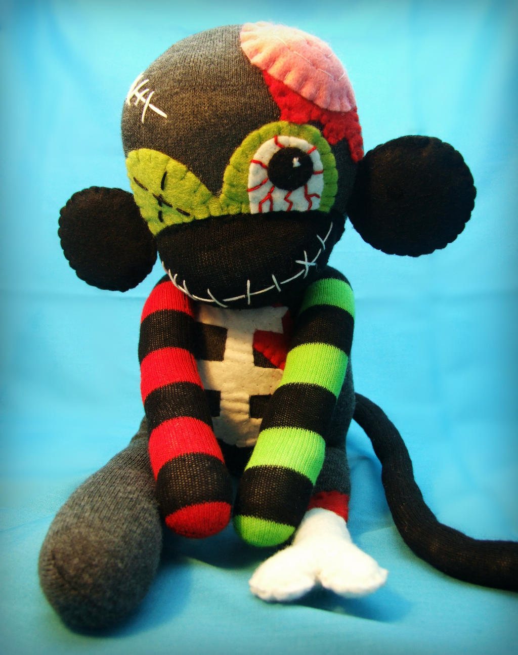 Detail Zombie Sock Monkey Nomer 41