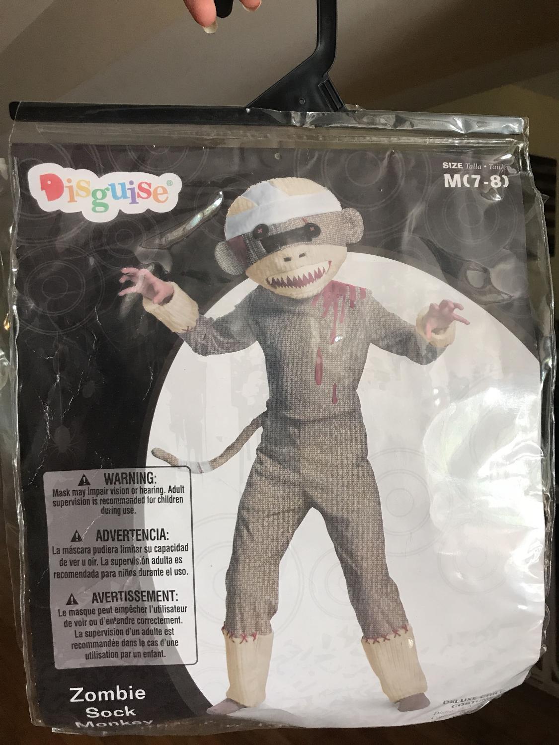 Detail Zombie Sock Monkey Nomer 46