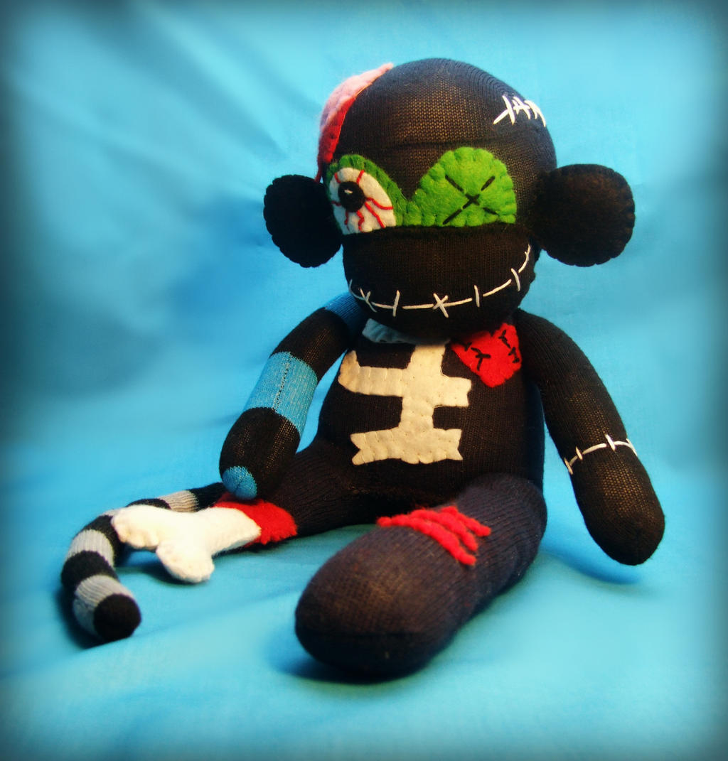 Detail Zombie Sock Monkey Nomer 47