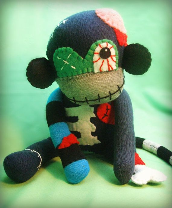 Detail Zombie Sock Monkey Nomer 7
