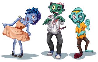 Detail Zombie Vector Png Nomer 17
